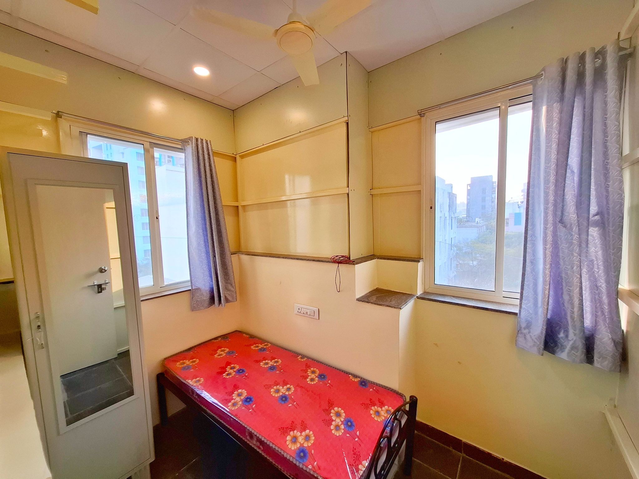 Single sharing bedroom interior
